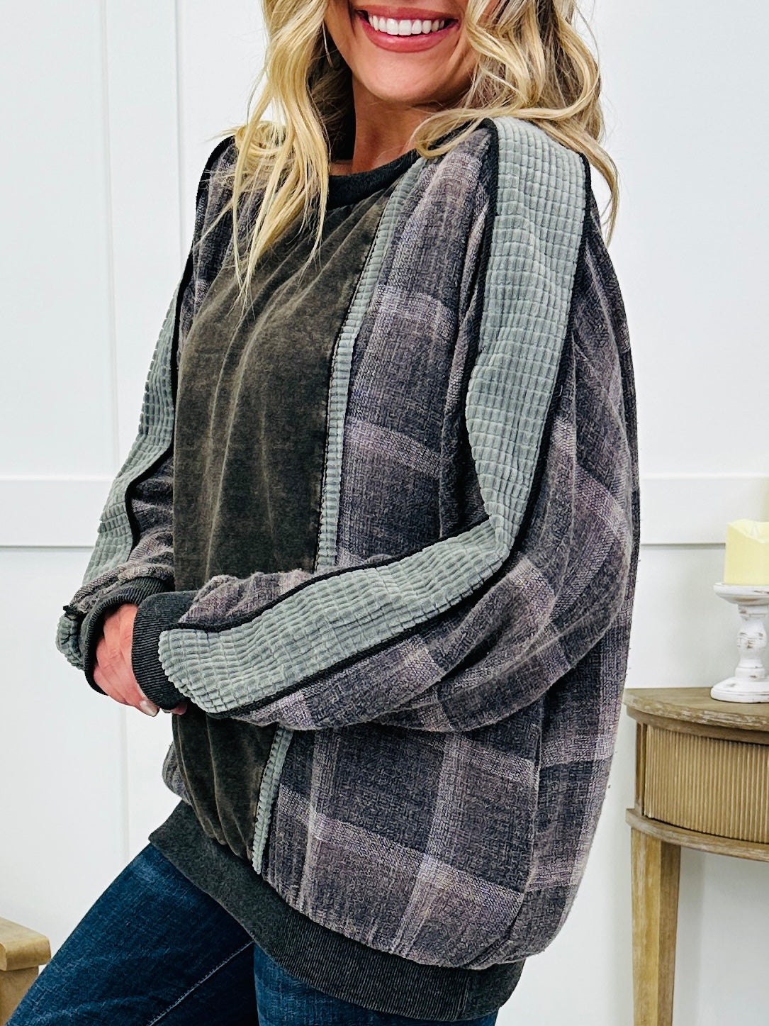 After Hours Sweatshirt In Gray