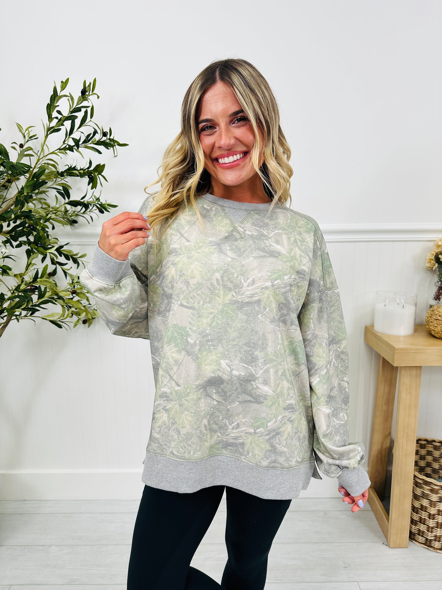 Camo Charm Pullover