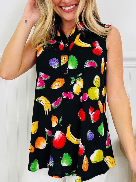 Styled For Summer Tank Top In Tampa Print