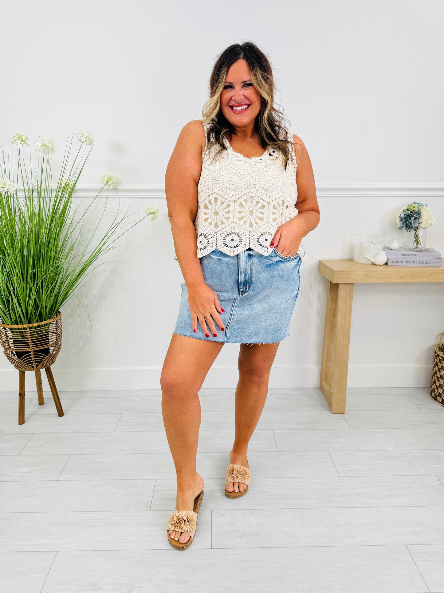 Judy Blue The Magic Touch Skirt
