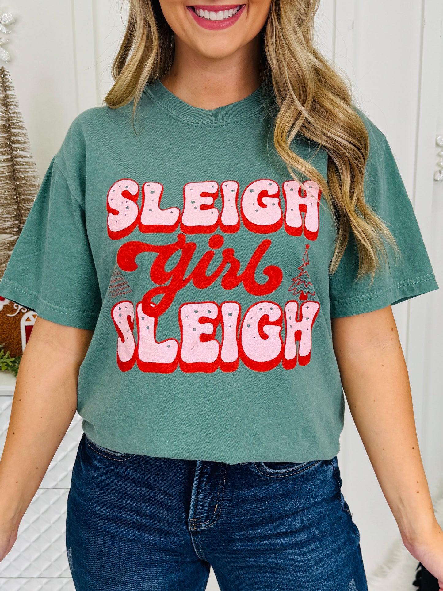 Sleigh Girl Sleigh Graphic Tee