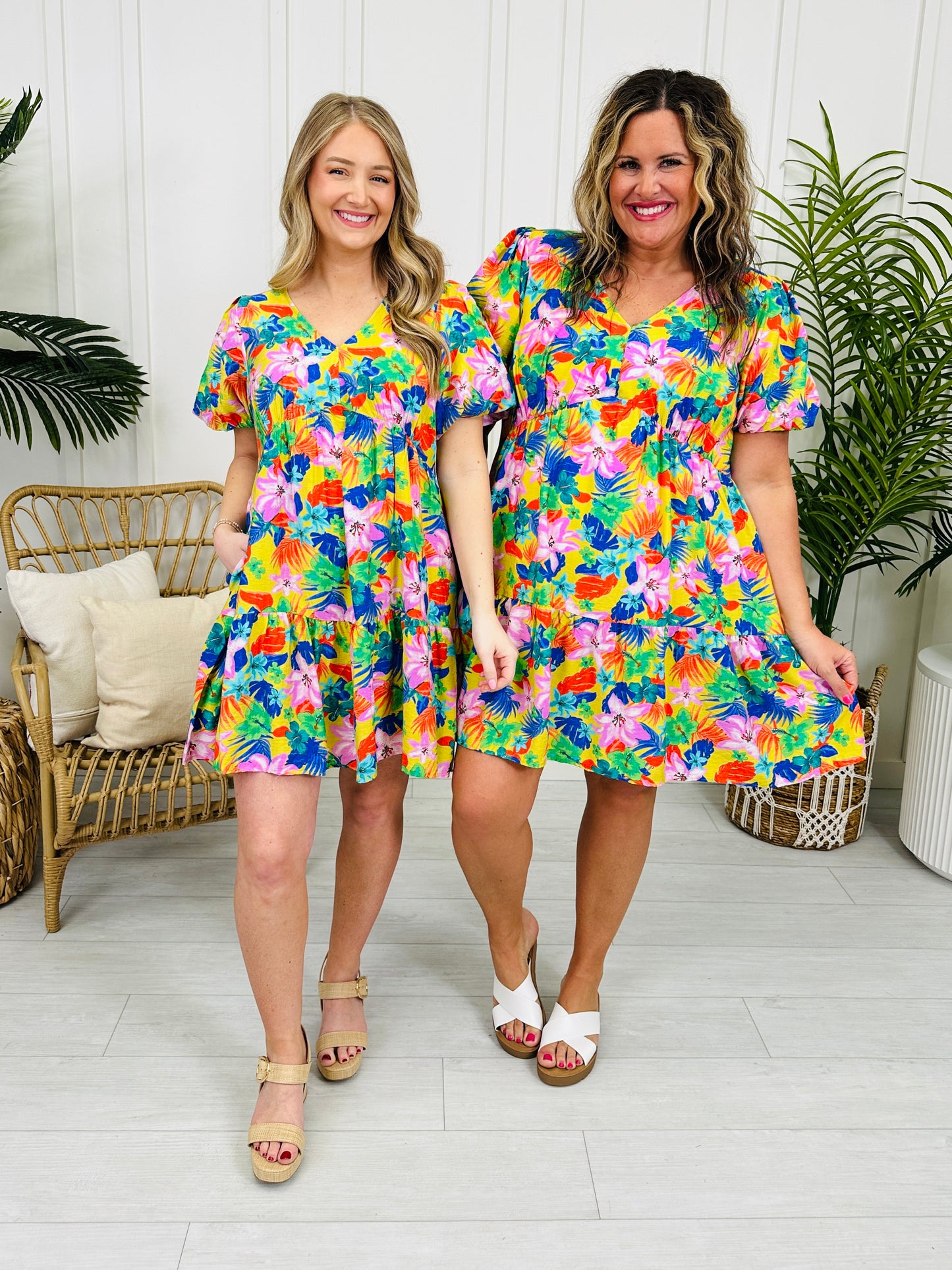 Tropical Twirl Dress