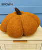 Large Sherpa Pumpkin Pillow- Multiple Colors!