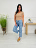Summer Mood Cropped Wide Leg Jeans