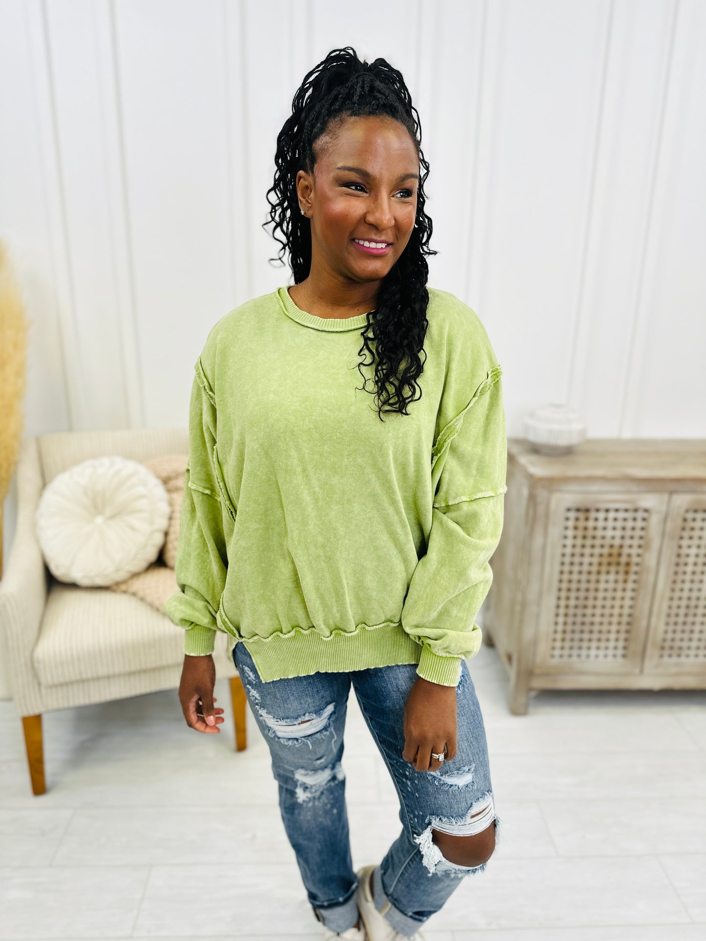 Only Time Will Tell Pullover- Multiple Colors!