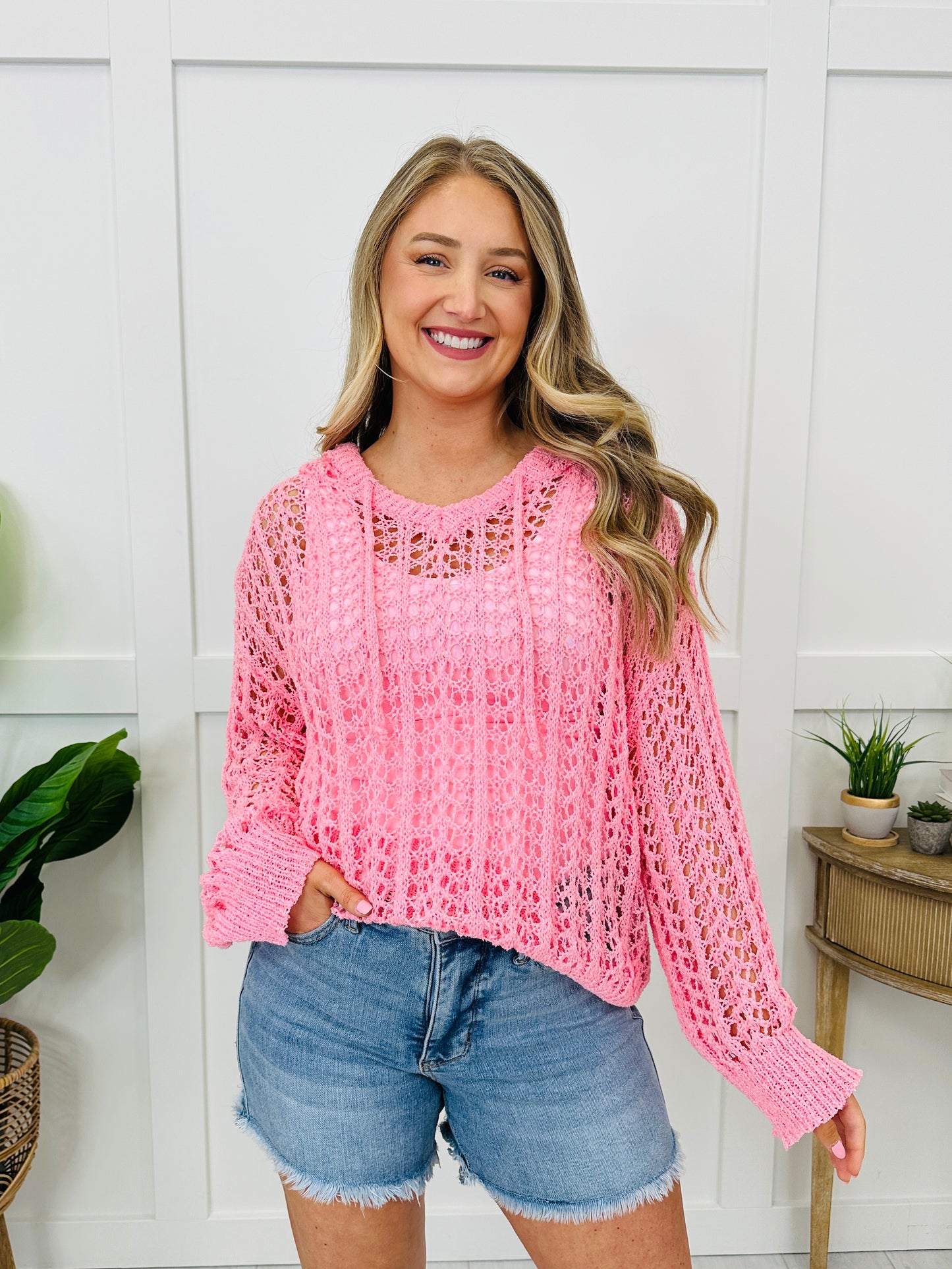 In My Own Time Top In Pink
