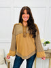 Downtown Cozy Top In Camel