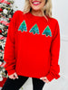 REG/CURVY Three Pines of Christmas Graphic Sweatshirt