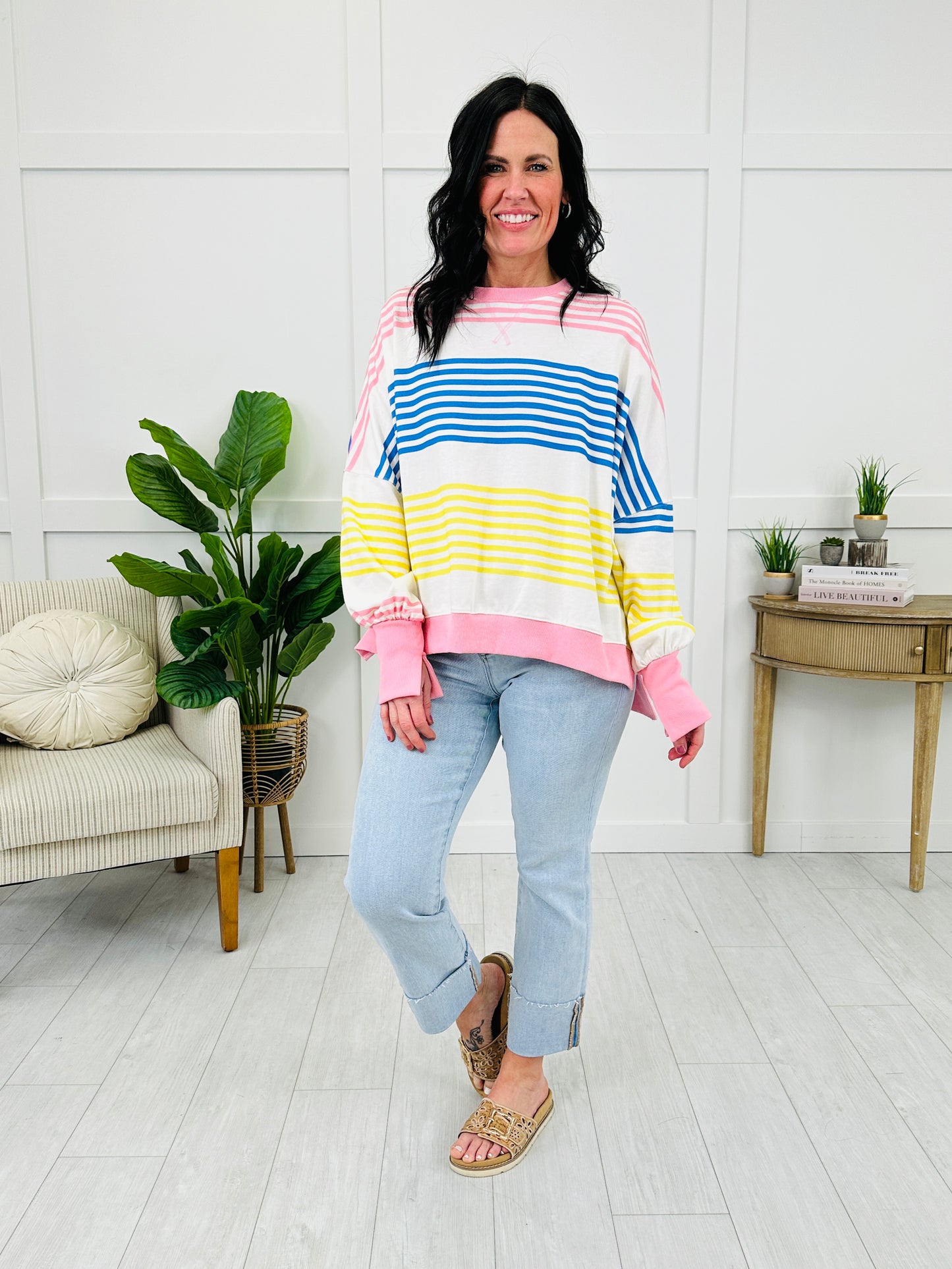 Stripe Me Happy Top