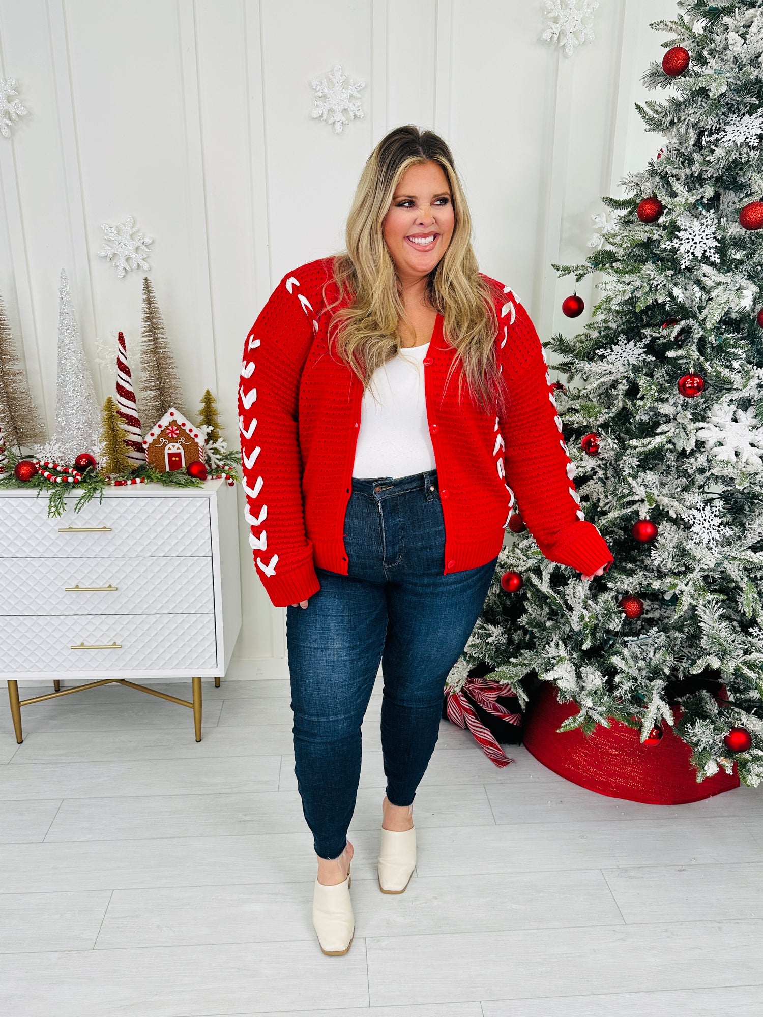 Wrapped In Cheer Cardigan – MOCO Boutique
