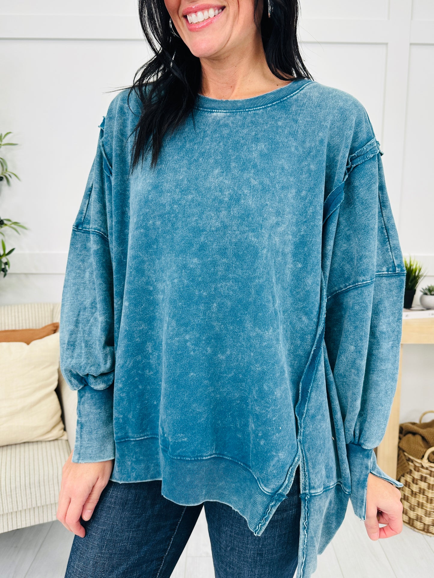 The Fadeaway Pullover- Multiple Colors!