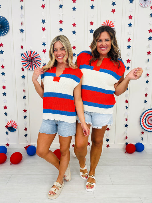 All American Weekend Top