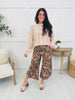 Easy Roamer Pants In Mocha Bloom Flower
