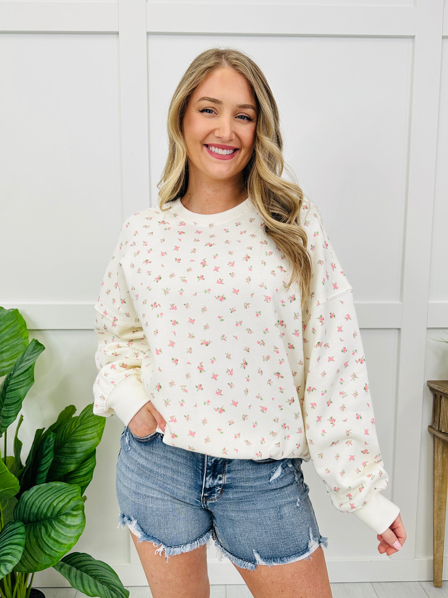 Whispering Floral Top