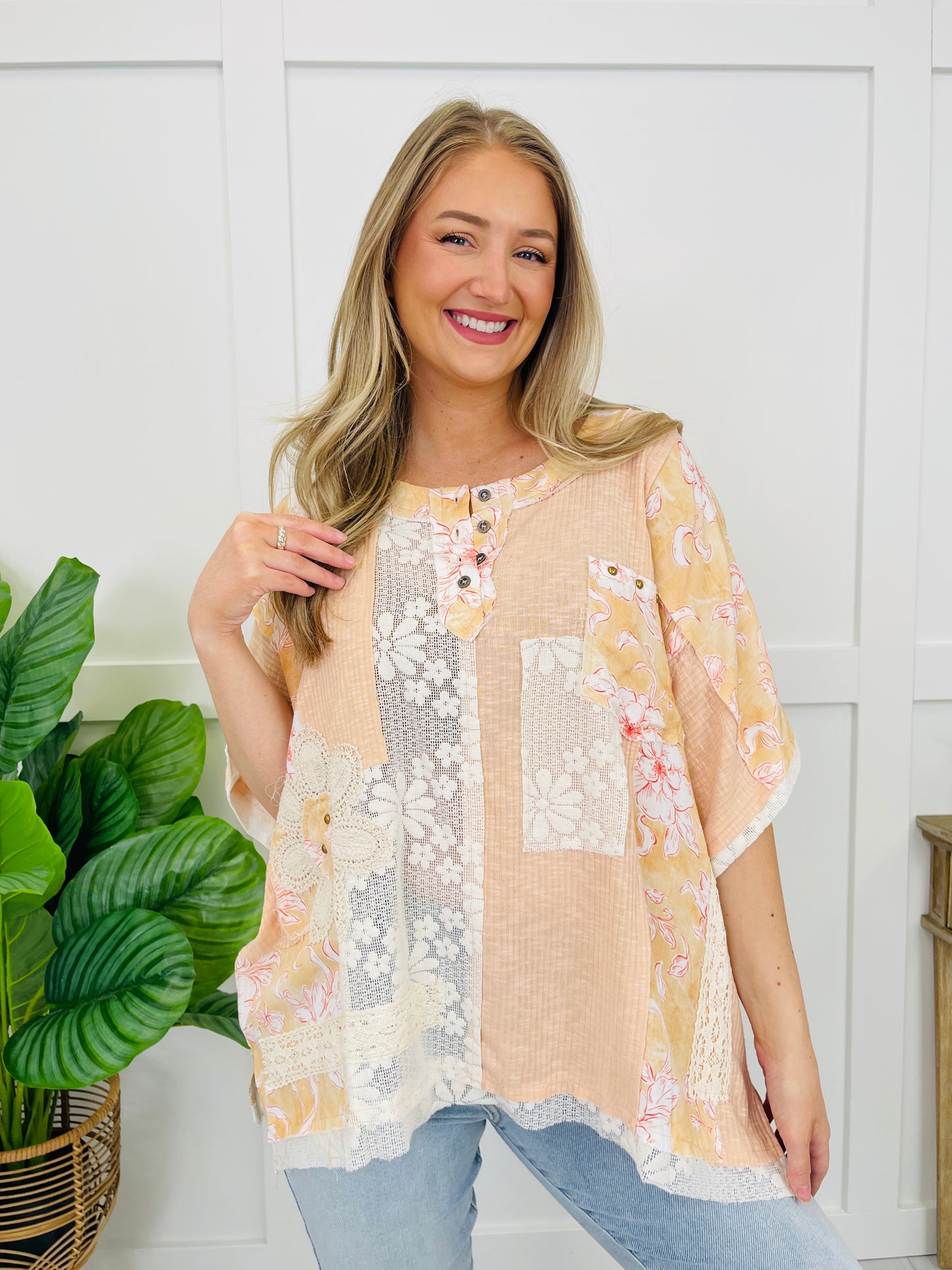 Your Gentle Reminder Top In Coral Peach