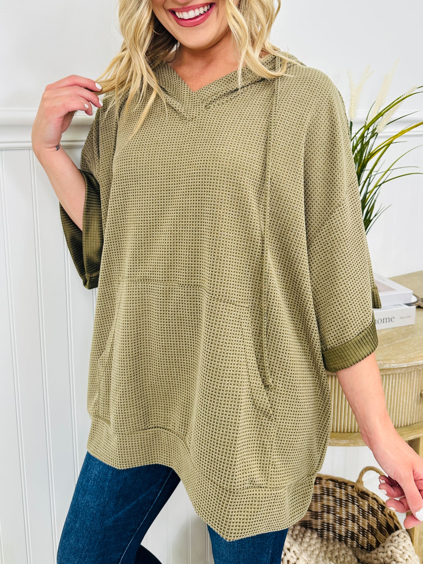 Hello Fall Hooded Top- Multiple Colors!