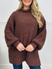 Cozy In Knit Sweater- Multiple Colors!