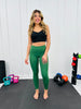 Power Flex Leggings In Forest Green