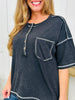 Easy Breeze Tee Top In Multiple Colors