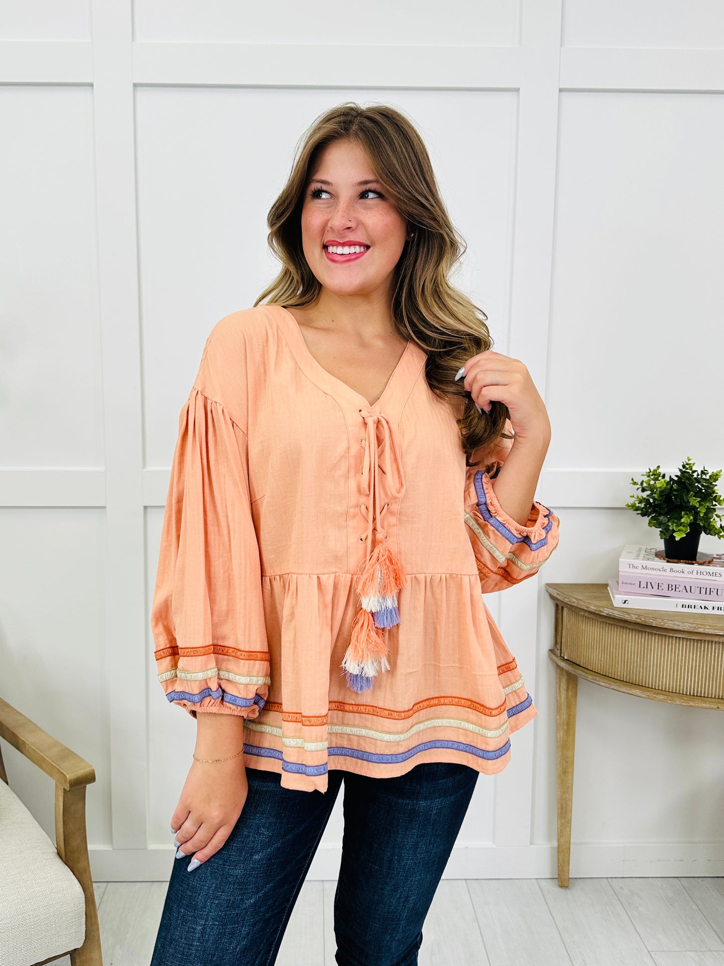 Peach Prairie Top