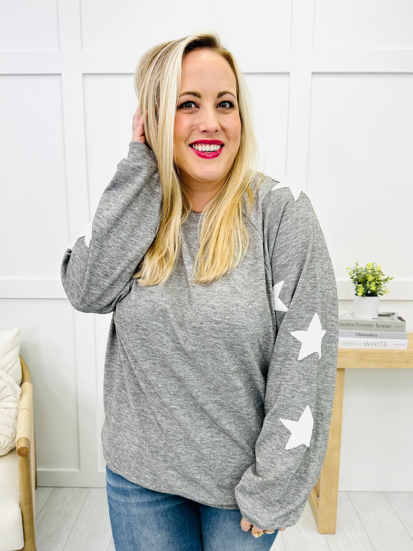 REG/CURVY Starry Embrace Sweater- Multiple Colors!