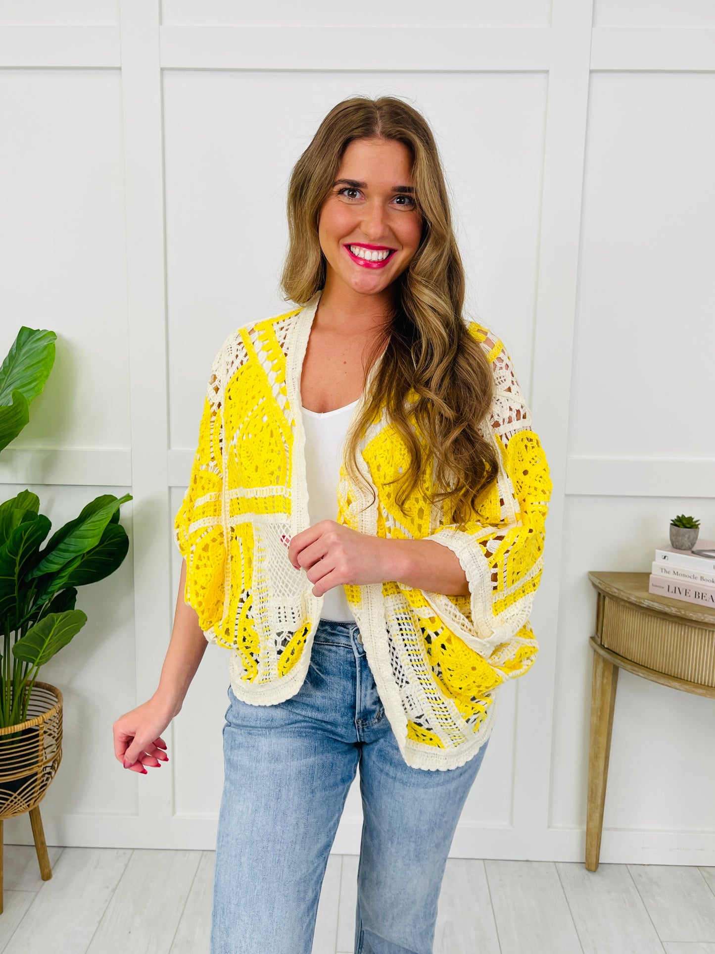 Spotlight Finds You Kimono In Yellow