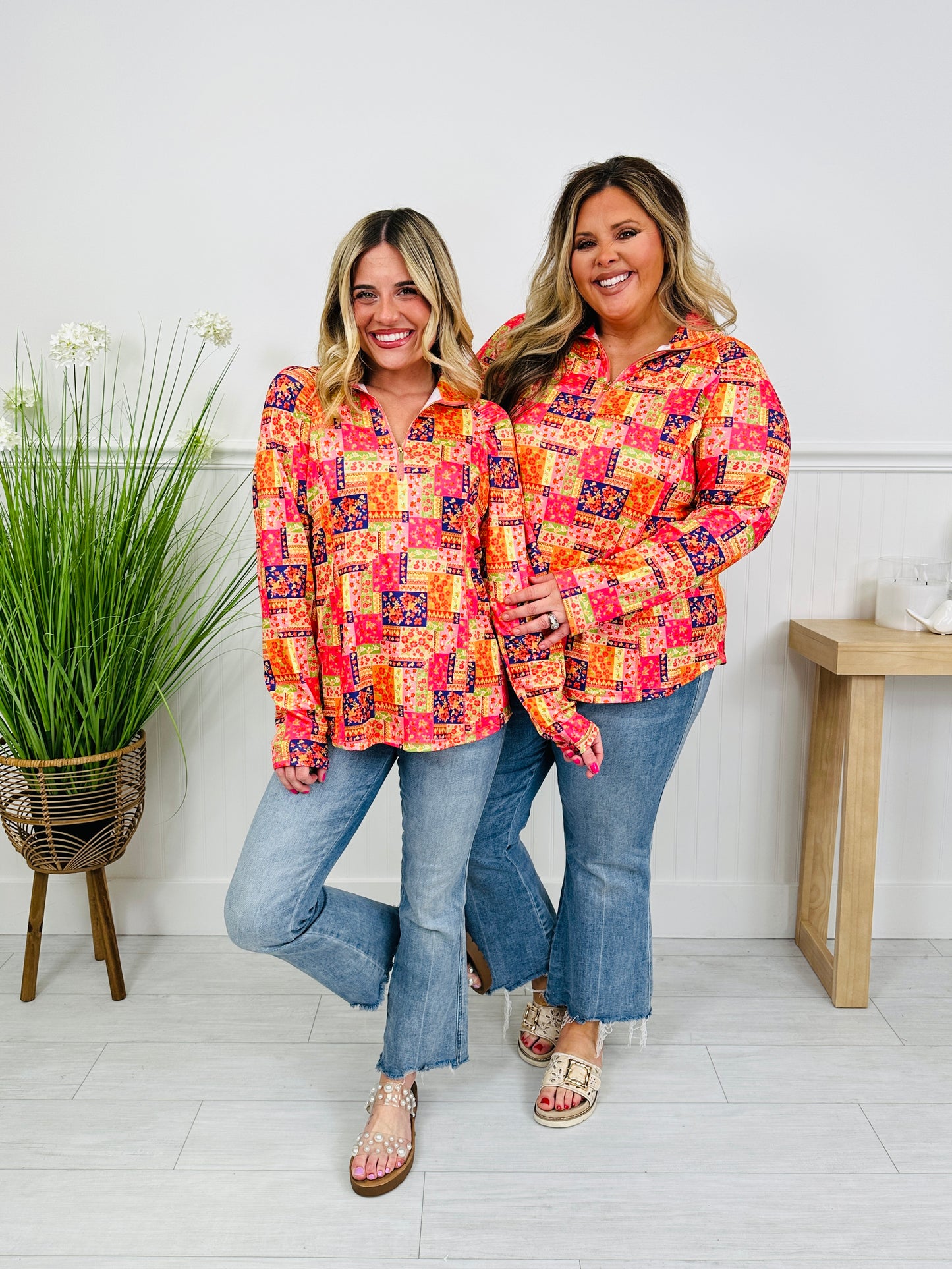 Where Spring Begins Top in Wilmington Print