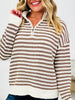 The Ridge Quarter Zip In Mocha