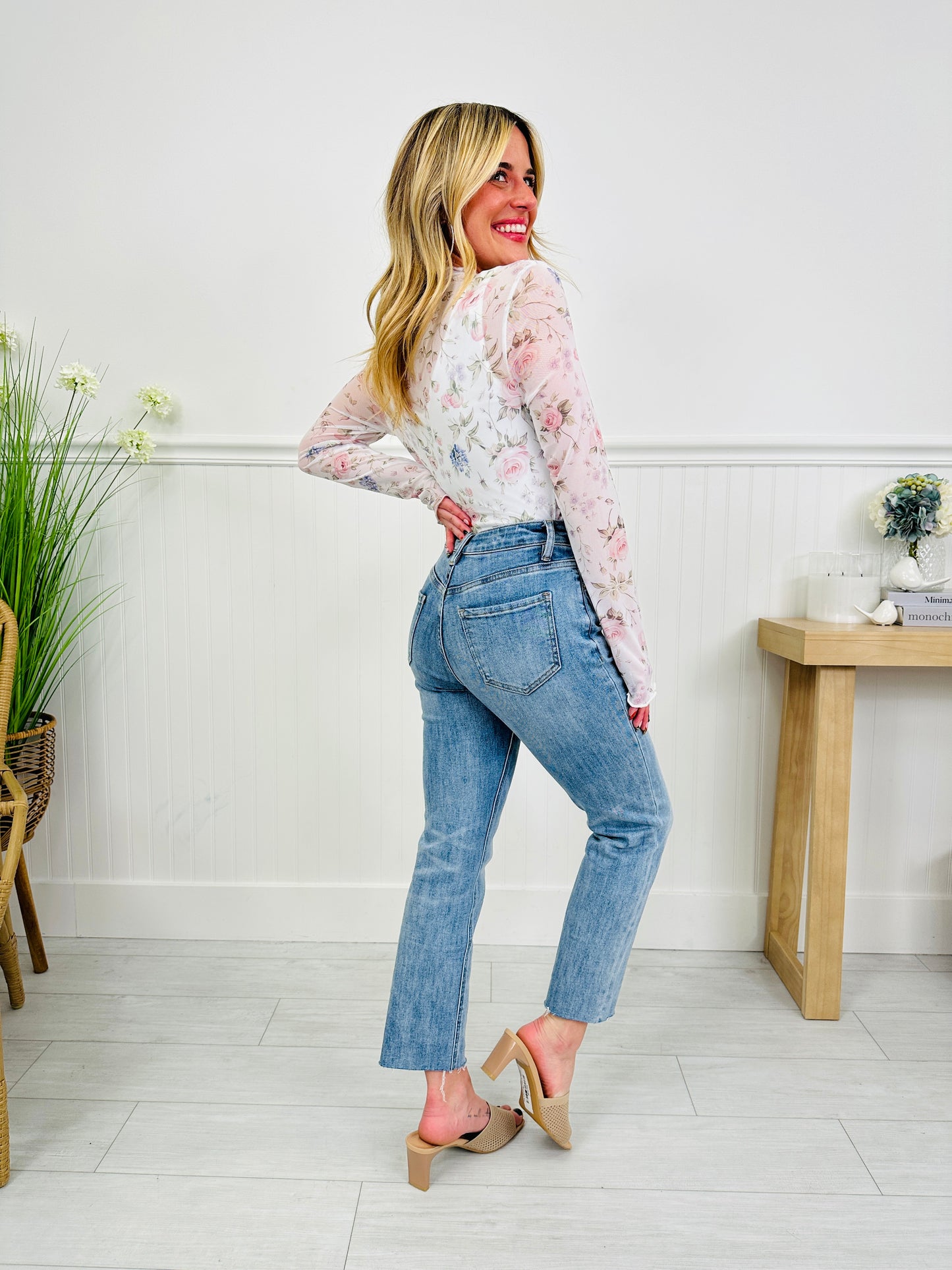 Clean Slate Straight Leg Tummy Control Jeans