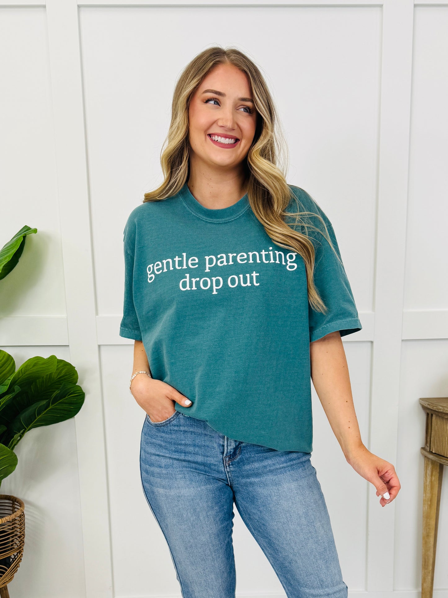 Gentle Parenting Drop Out Graphic Tee