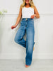 Judy Blue Everyday Icon Trouser Column Jeans