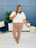 Lovervet Cropped in Color Tummy Control Cropped Straight Leg Jeans-Multiple Colors in Reg/Curvy