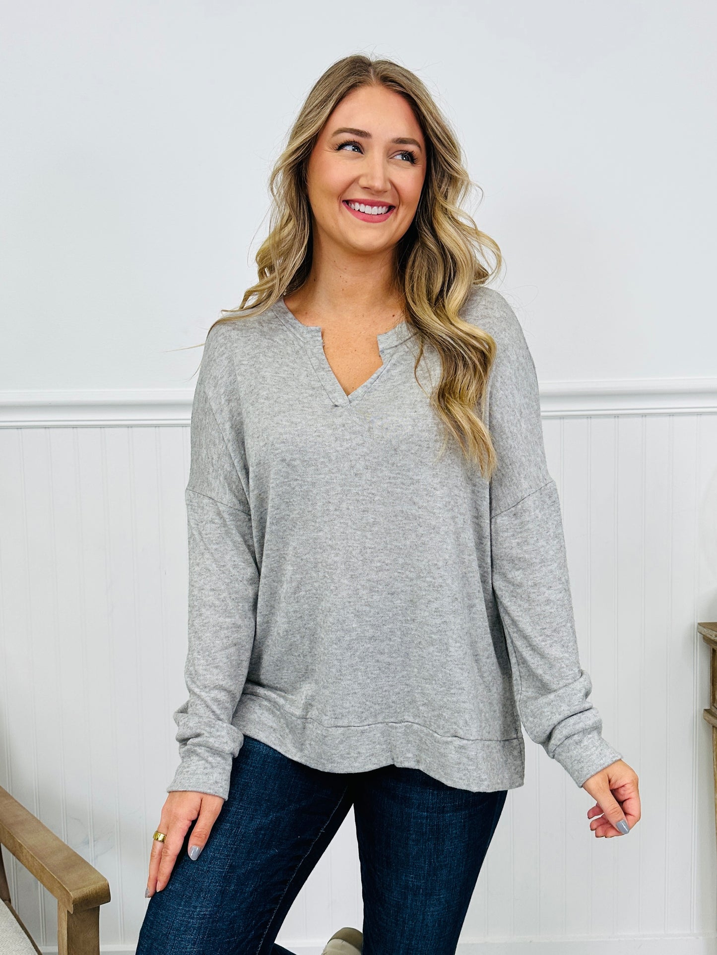 Settling In Top In Multiple Colors