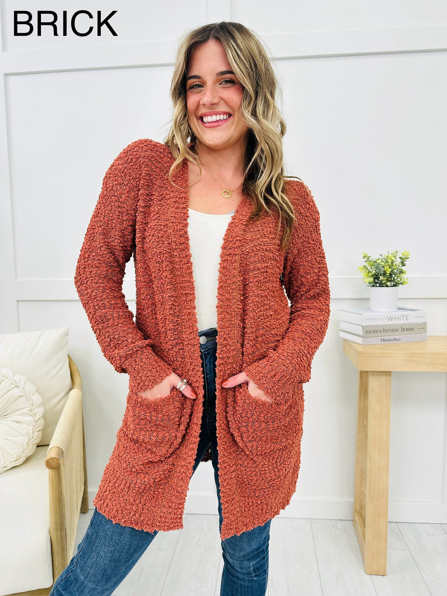 Putting On A Smile Cardigan- Multiple Colors!