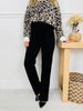 Judy Blue Black In Business Tummy Control Straight Jeans