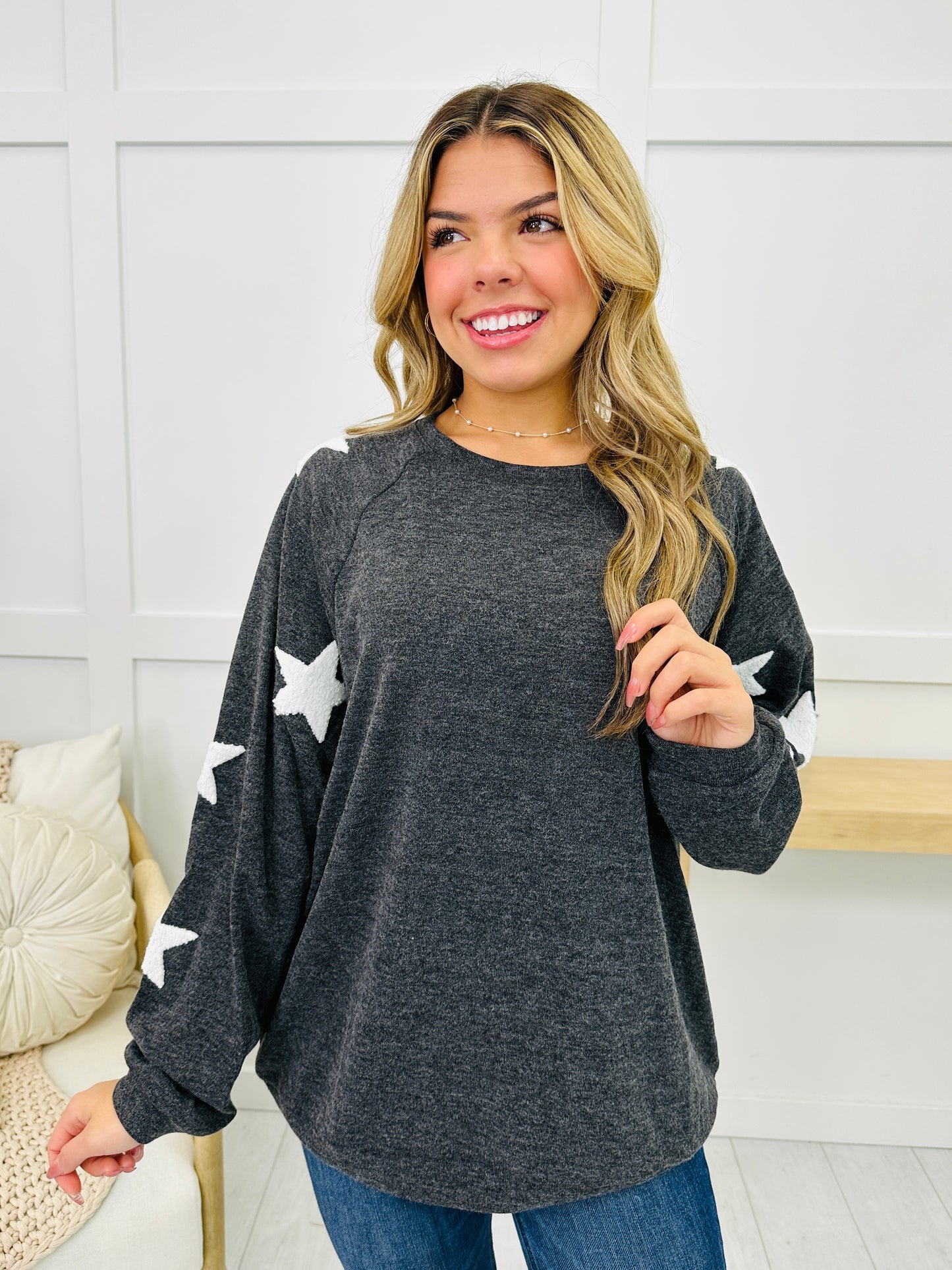 REG/CURVY Starry Embrace Sweater- Multiple Colors!