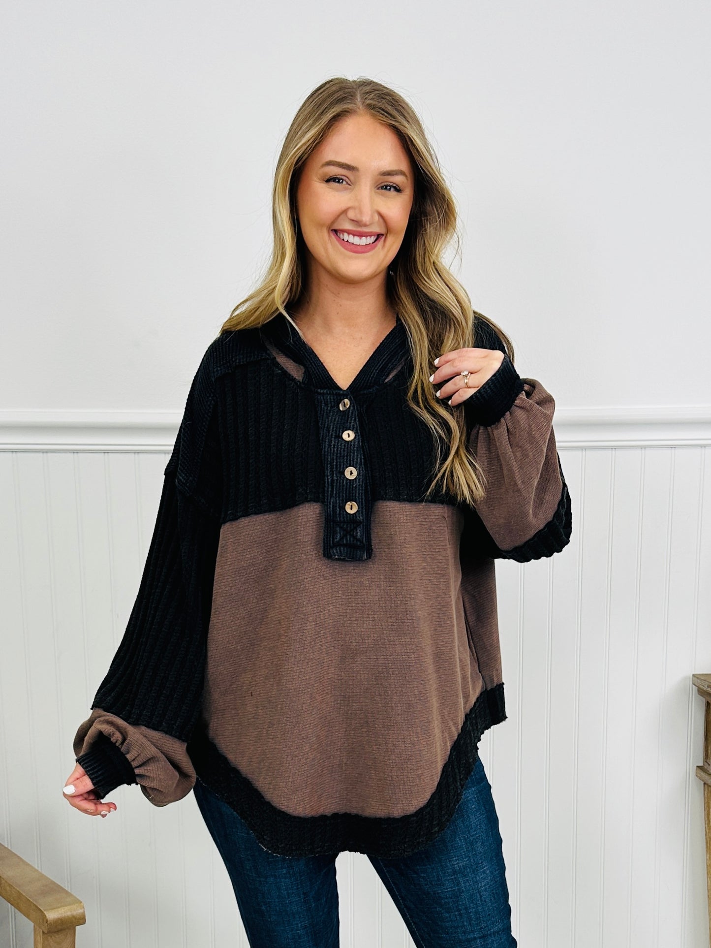 Cozy Keepsake Pullover in Black