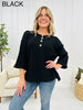 REG/CURVY Cute As a Button Top- Multiple Colors!