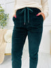 Judy Blue Enchantingly Emerald Corded Denim Joggers in Reg/Curvy