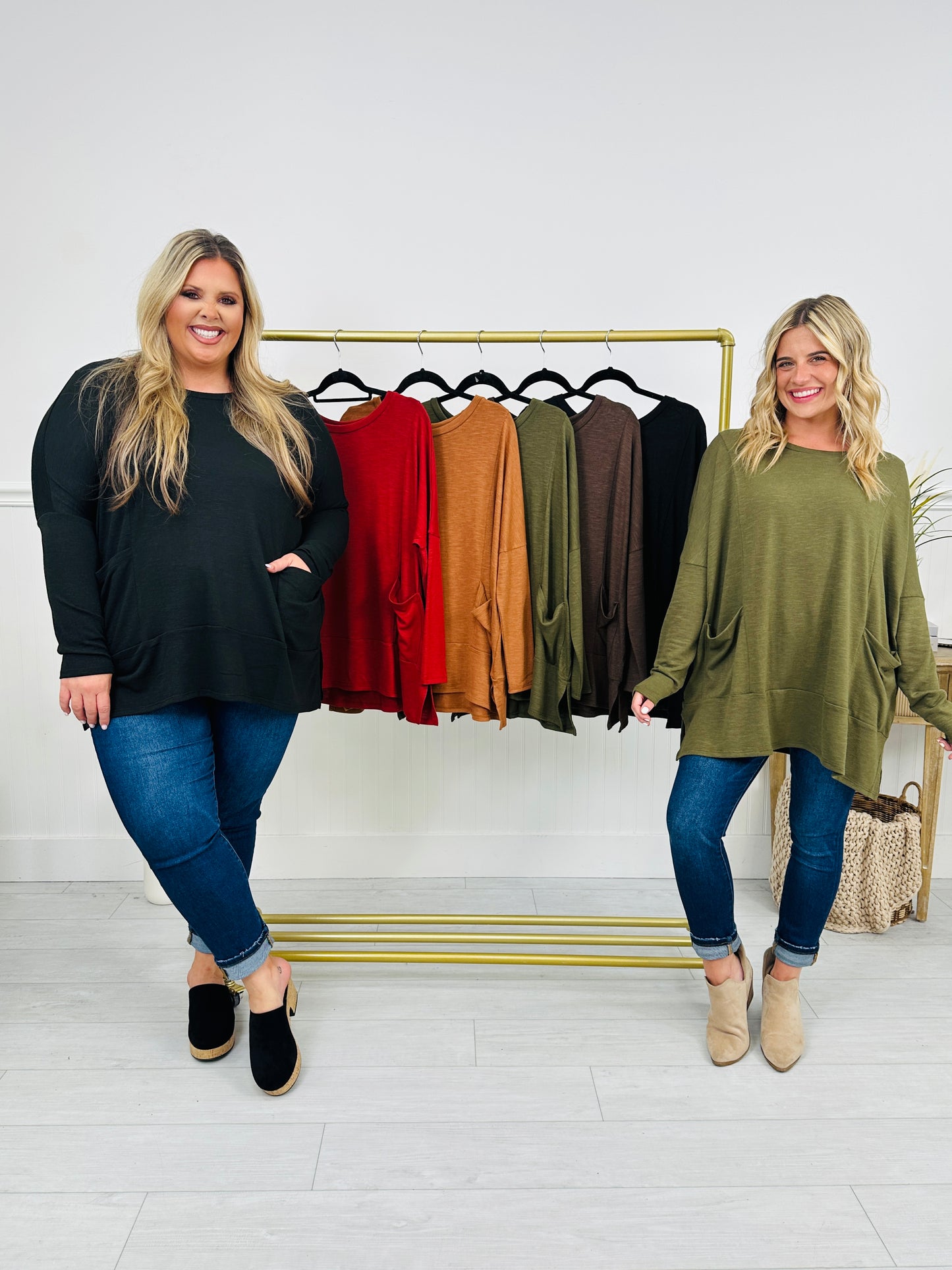 The First of Fall Top- Multiple Colors!