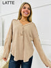 Effortless Charm Top- Multiple Colors!