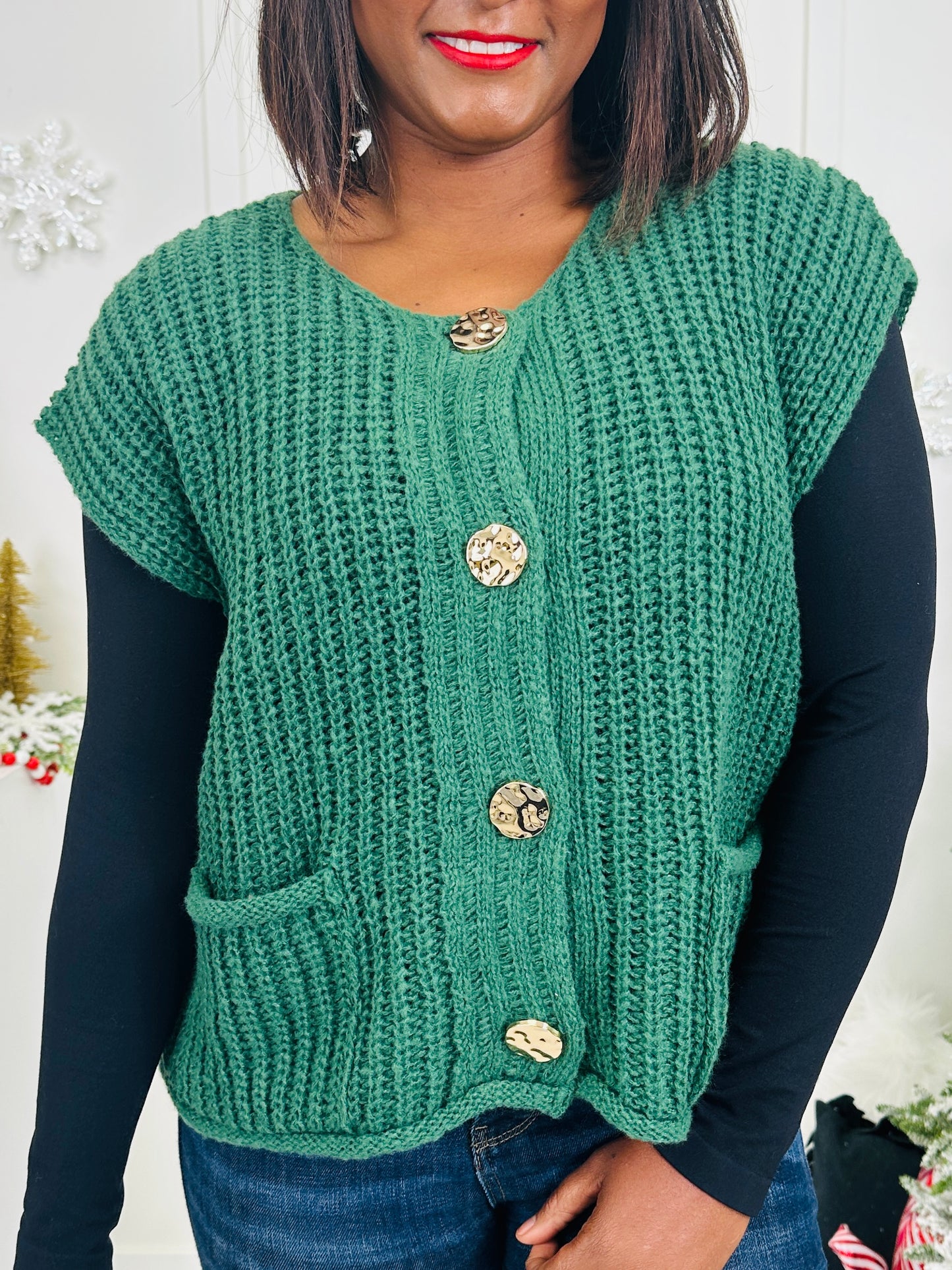 Knit Together Vest- Multiple Colors!
