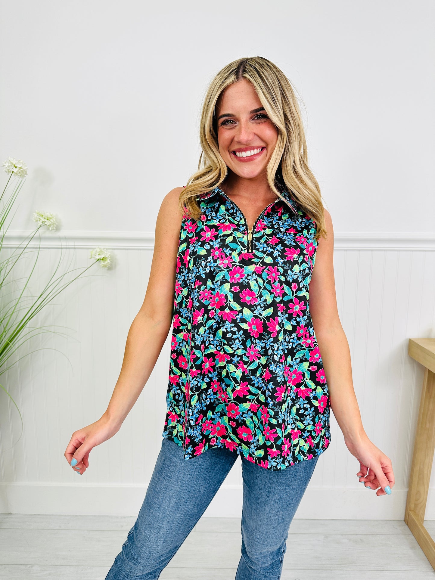 Heatwave Haven Tank Top in Key West Print