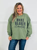 Make Heaven Crowded Crewneck Graphic Sweatshirt - Multiple Colors!