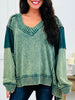 Comfortably Confident V Neck Top in Multiple Colors