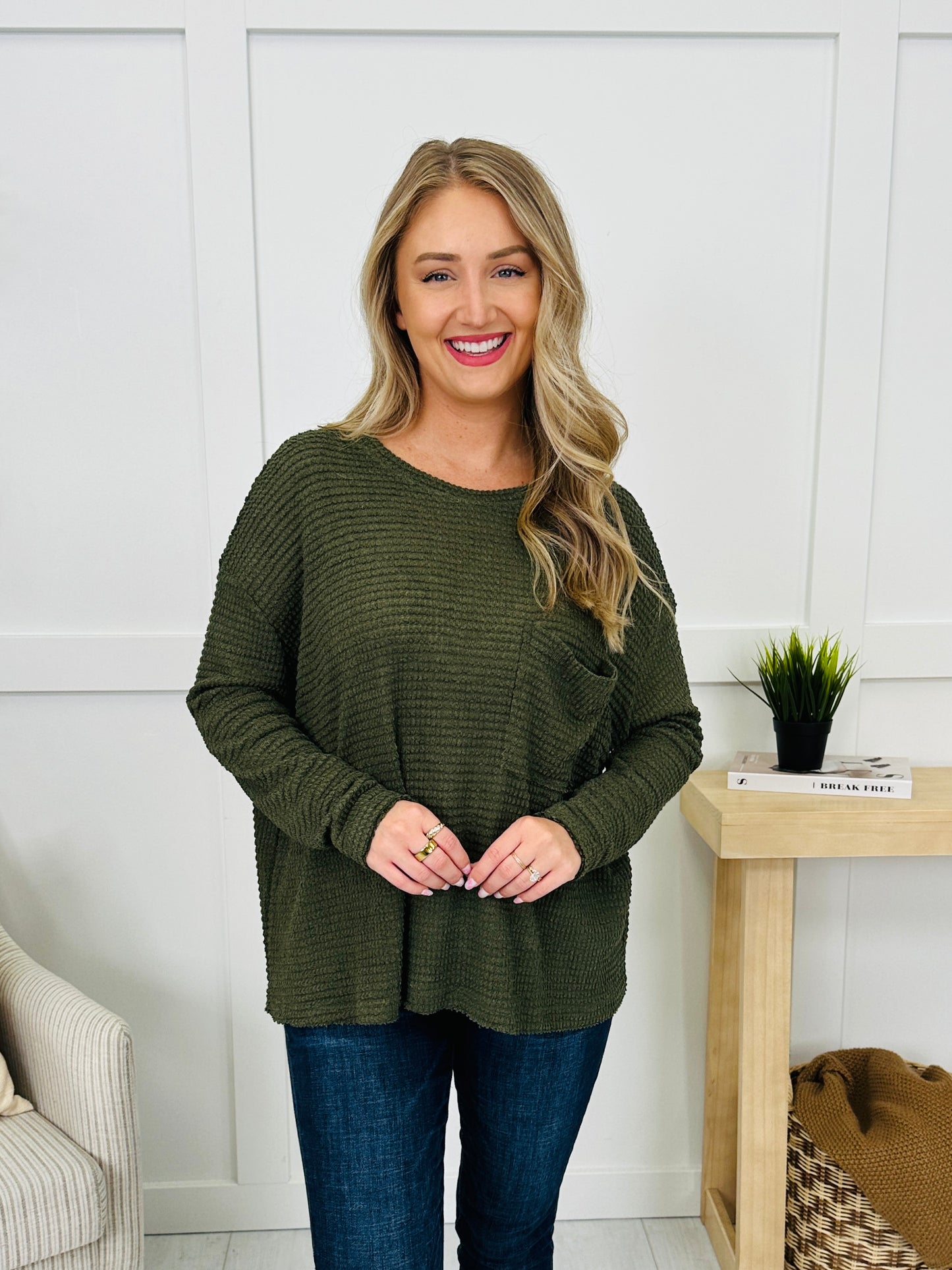 Relaxed Reflection Top - Multiple Colors!