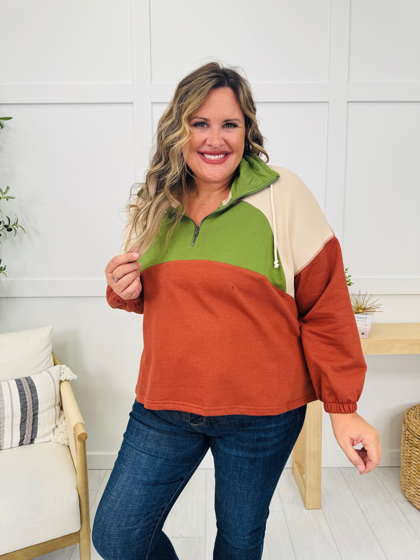 The Way Back Home Jacket in Rust