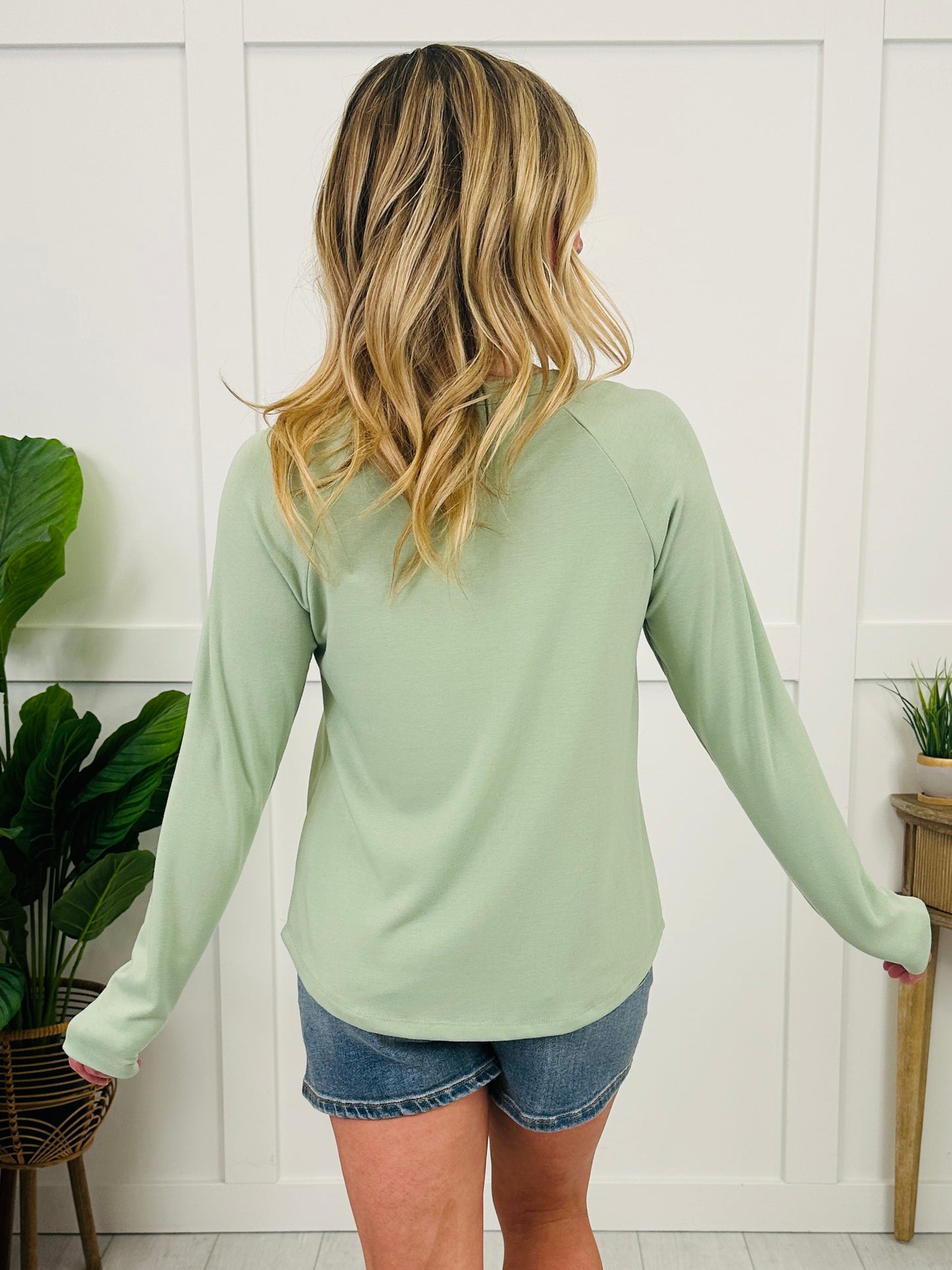 Always On Long Sleeve Top In Multiple Colors