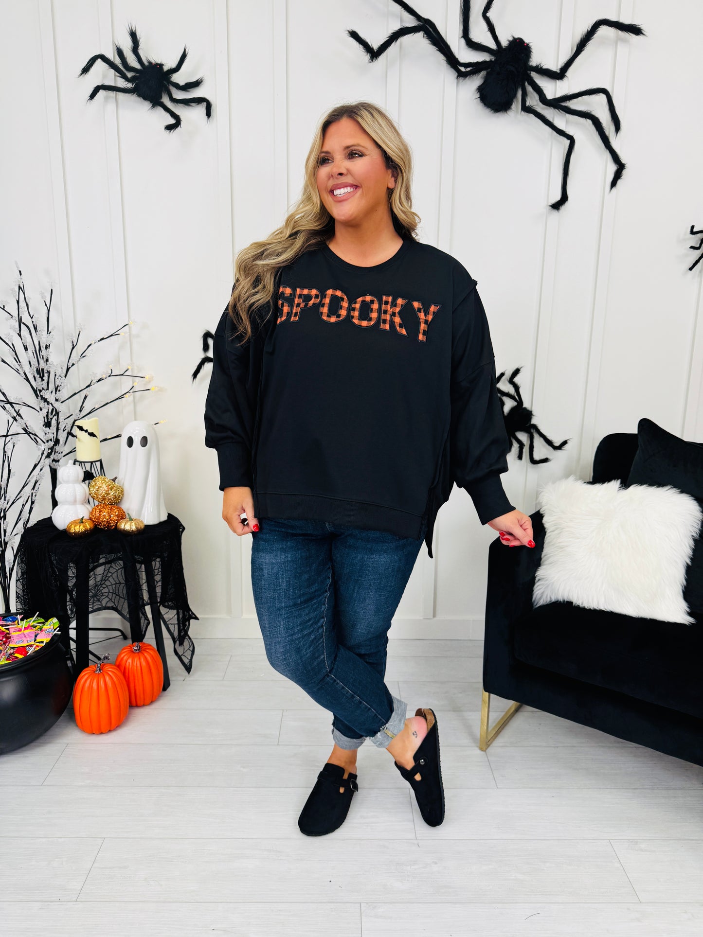 Spooky Side Pullover