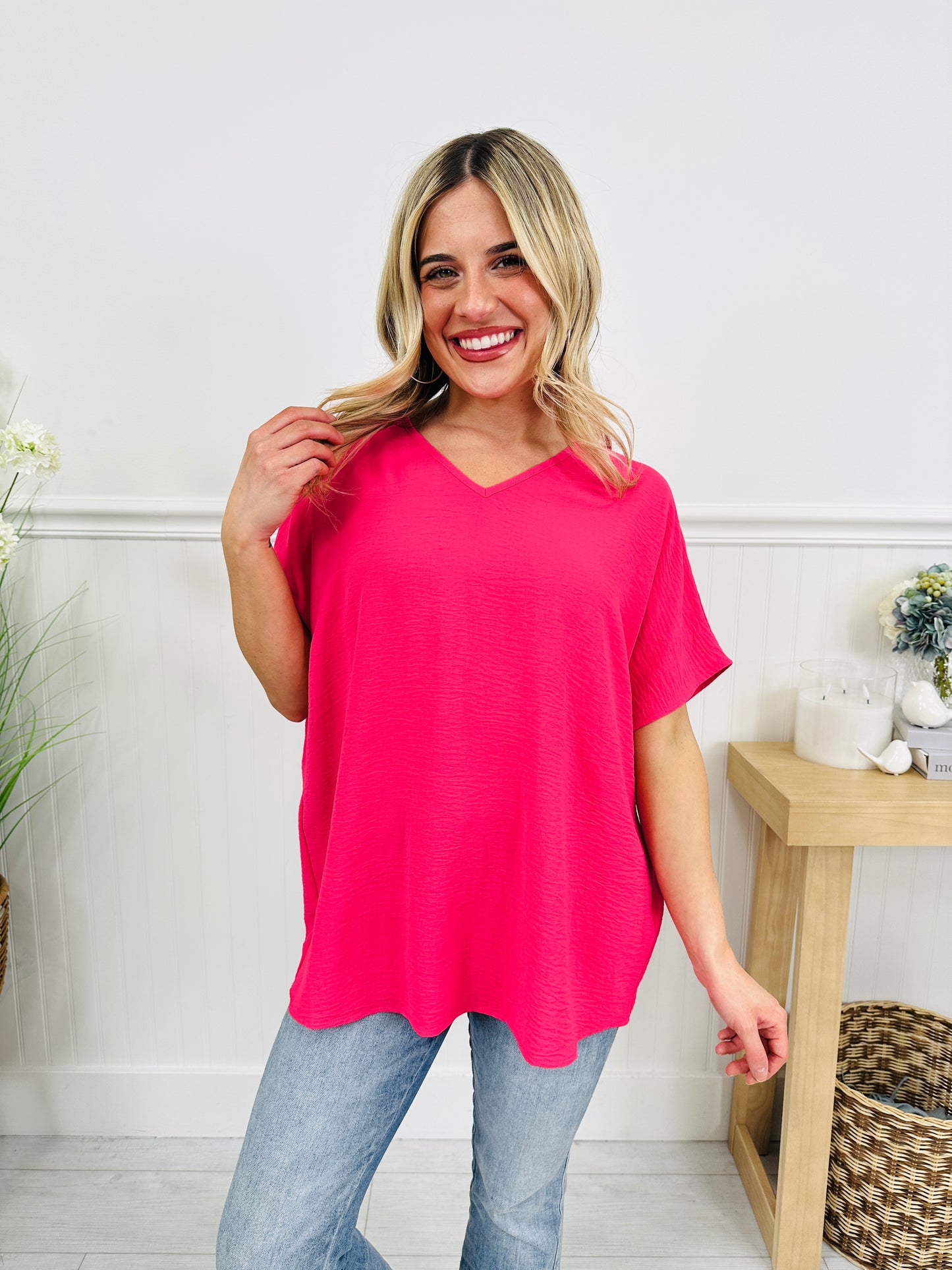 Go With The Flow Top-- Multiple Colors!